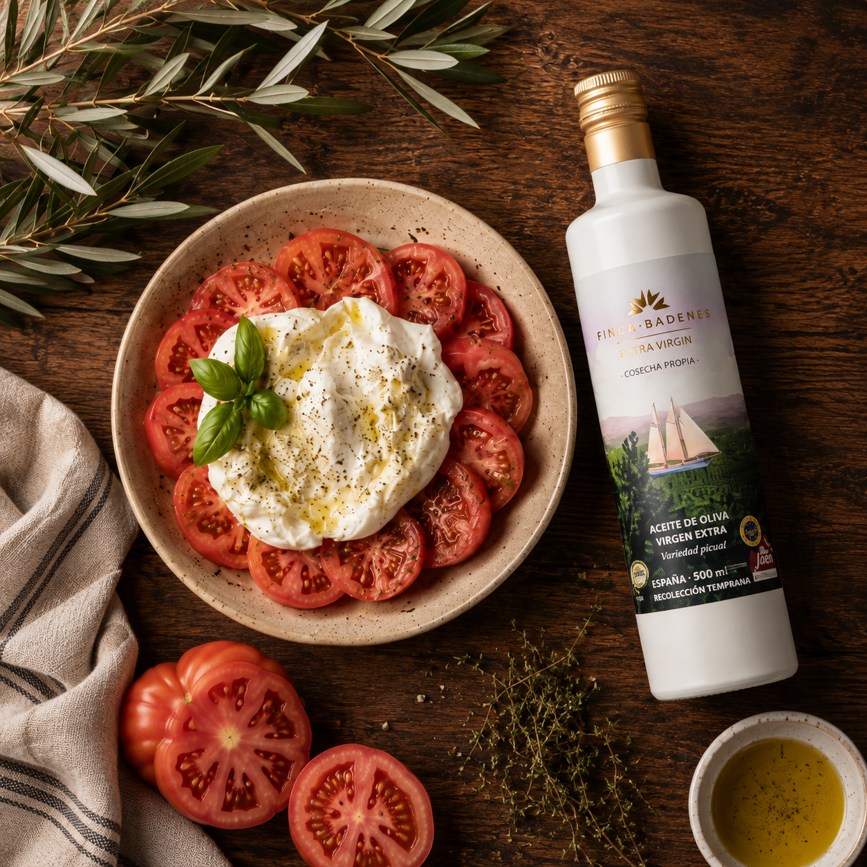 aove temprano Finca Badenes Picual de Jaén cosecha 26, nueva cosecha