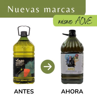 aceite de oliva virgen extra aires