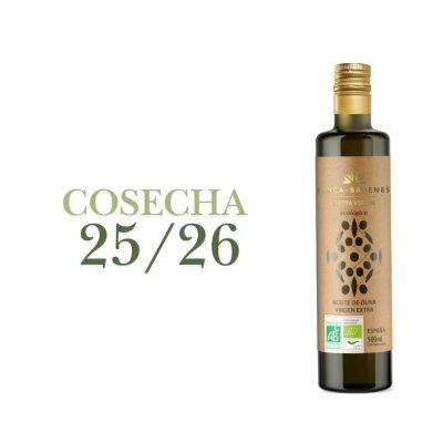 aove, aceite de oliva virgen extra, aceite de oliva ecologico, aove eco, aove organico, finca badenes, aires de jaen