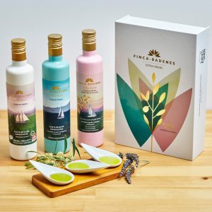 aove temprano, aove, aires de jaen, finca badenes, calidad aceite de oliva, cristal, producto gourmet
