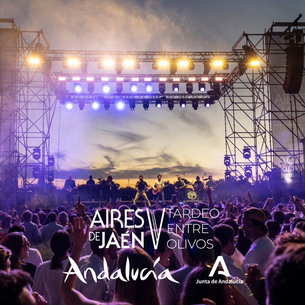 aires de jaen, finca badenes, aove, taburete, tardeo entre olivos,