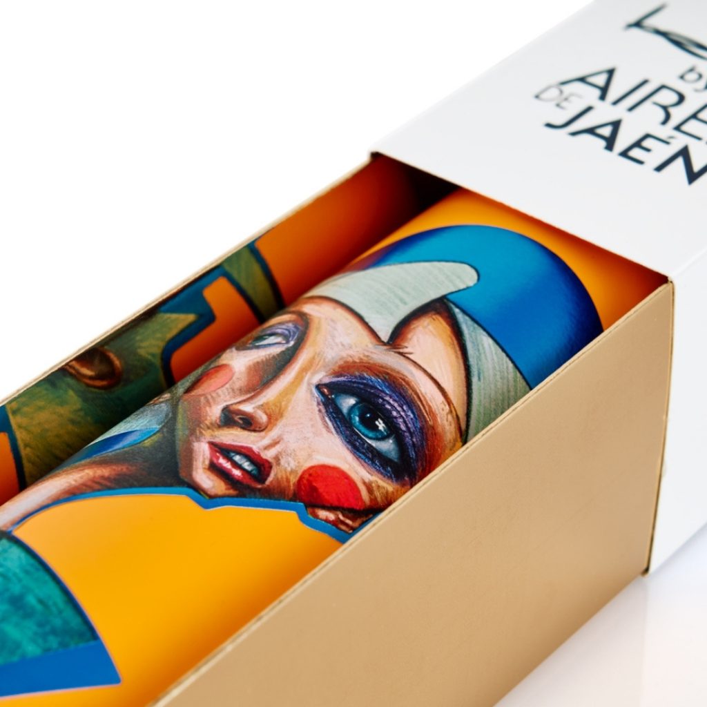 aove, aceite de oliva virgen extra, belin by aires de jaen, diseño, producto gourmet, arte, cultura, tradicion